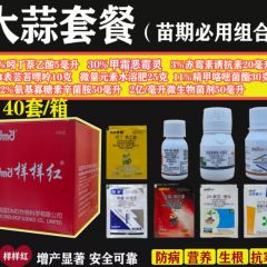 大蒜套餐三遍药第一遍营养调节杀菌防死苗黄叶烂根快速返青增产